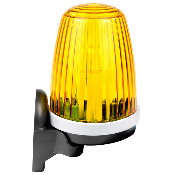 Small Amber Flashing Warning Beacon with Bulb 24V – IN2 Access