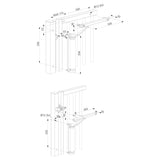 Locinox Lion compact & polyvalent gate closer (BK) RAL9005