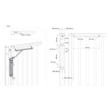 Locinox Verticlose-2 hydraulic gate closer (SL)