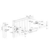 Locinox Samson-2 hydraulic gate closer