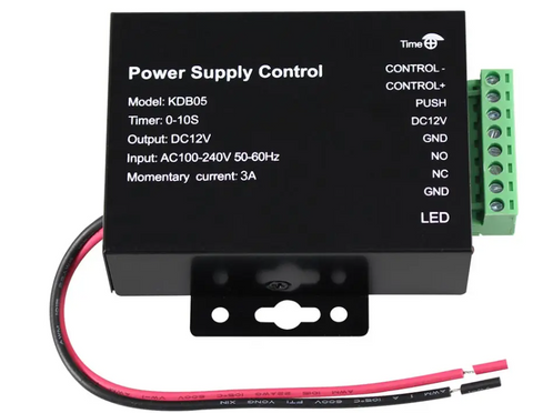 12VDC PSU (110-240VAC) 12VDC 3Amp Switched Maglock Supply with timer